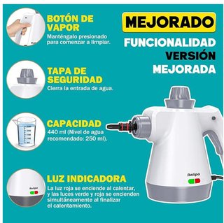 Limpiador a Vapor Portátil Rolipo