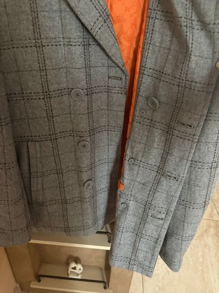 Paul Frank Giubbotto Uomo Lana Grigio Arancione