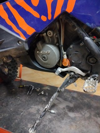 KTM 990 Adventure S Azul/Naranja