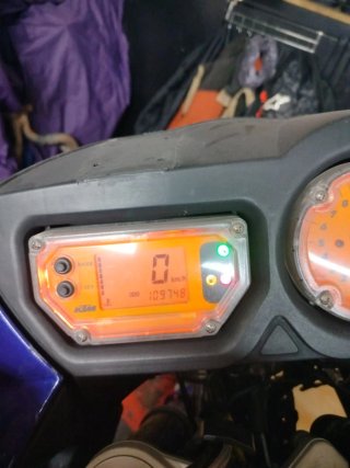 KTM 990 Adventure S Azul/Naranja