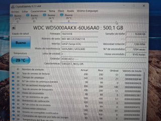 Disco Duro WD 500GB Blue WD5000AAKX