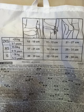 Protecciones patinaje para niños
