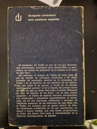 Historia y Realidad del Poder