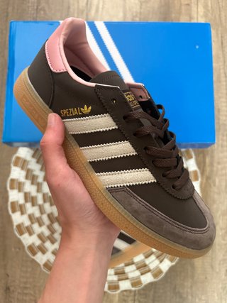Adidas Handball Spezial Marrón y Rosa Talla 38