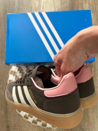 Adidas Handball Spezial Marrón y Rosa Talla 38