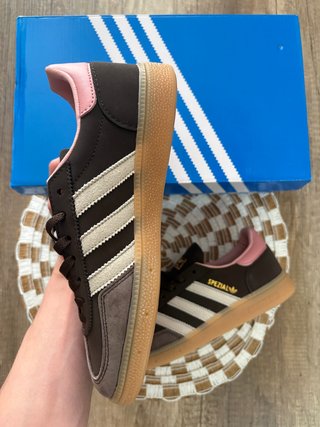 Adidas Handball Spezial Marrón y Rosa Talla 38