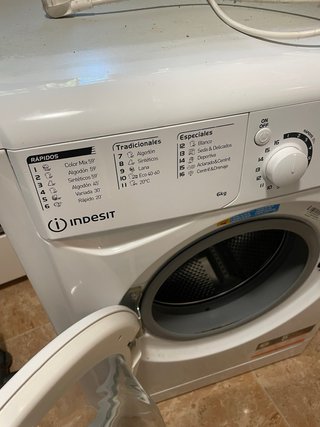 Lavadora Indesit Carga Frontal 6kg