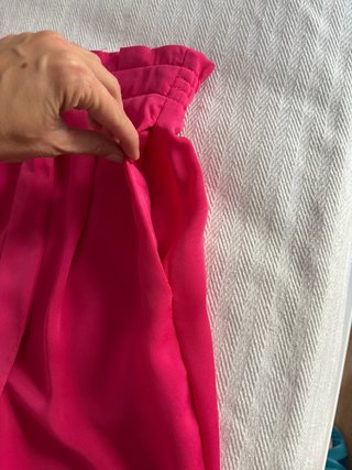 Pantalón ancho fucsia S