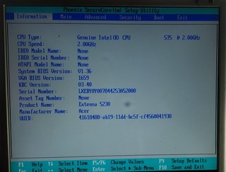 Acer Extensa 5230-PLACA BASE