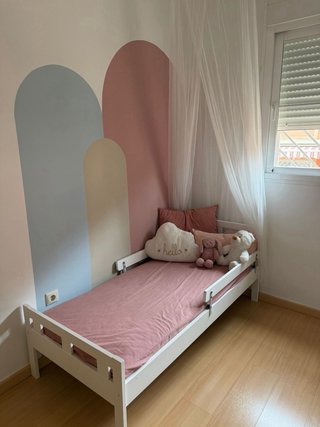 Cama infantil IKEA blanca