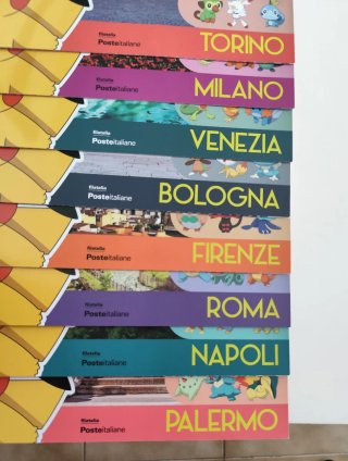 Folder Pokémon 8 Città serie completa ed. 2021/22