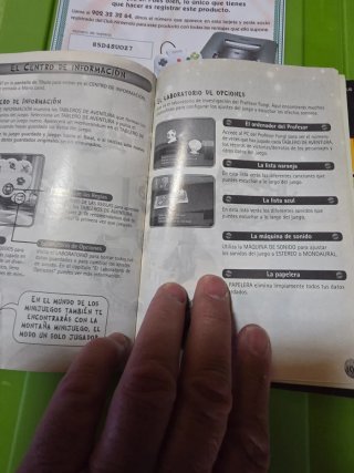 Manuales Mario Party 2 y 3 N64
