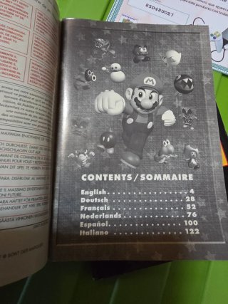 Manuales Mario Party 2 y 3 N64