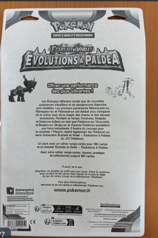 ALBUM DE 9 BOLSILLOS+Sobre de Pokémon,Pack Sellado