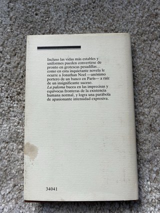 Libro . La paloma
