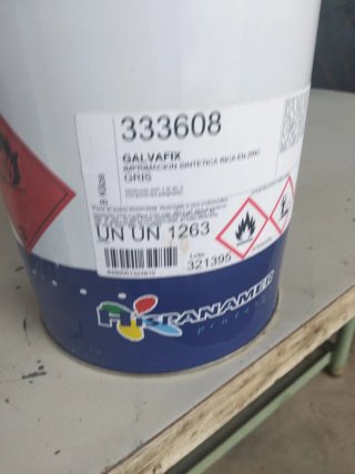 10 latas imprimación sintética GALVAFIX GRIS