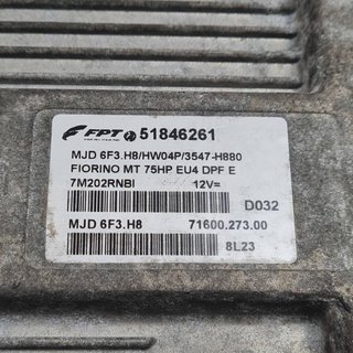 CENTRALITA MOTOR UCE FIAT FIAT QUBO (300) 2008-0