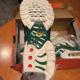 Zapatillas Lacoste TN Blancas y Verdes