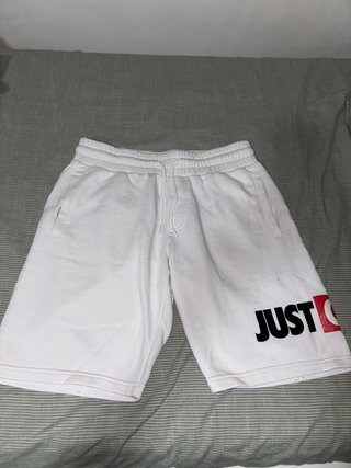 Pantalones cortos Nike Just Do It blancos