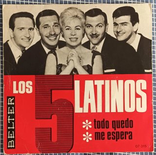 Lote Los 5 Latinos - 2 discos 7"