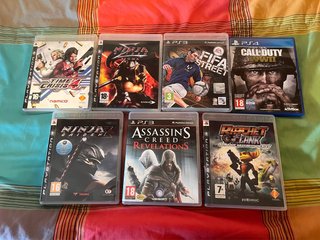 Lote Juegos PS3 y PS4: Time Crisis 4, Call of Duty