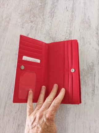 Nuevo Cartera monedero con diseño de niña