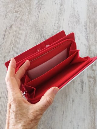 Nuevo Cartera monedero con diseño de niña