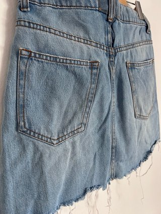 Falda vaquera Bershka