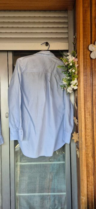 2 camisas Massimo Dutti Azul Hombre talla 36.