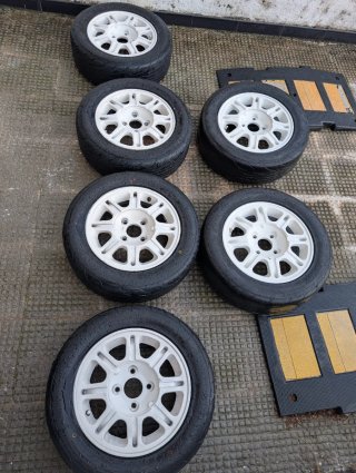6 Llantas Speedline 405 con Nankang NS-2R