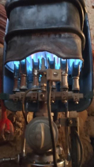 Calentador gas butano coleccionistas
