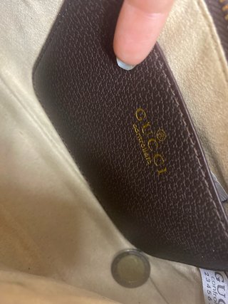 Bolso Gucci Beige y Marrón GG