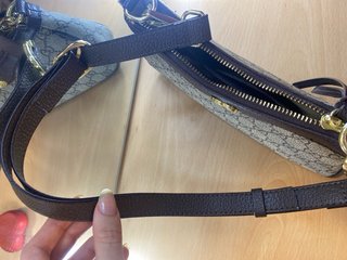 Bolso Gucci Beige y Marrón GG