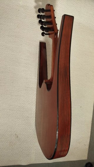 Guitarra Lira Salvador Ibáñez 1854-1920