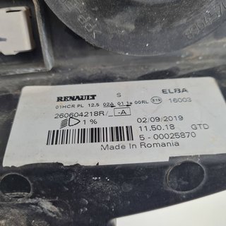 FARO IZQUIERDO DACIA DACIA LOGAN II 2012-2020