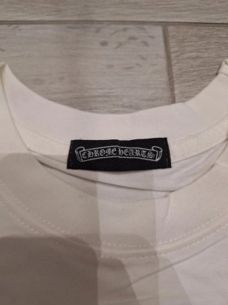 T-shirt Chrome Hearts bianca