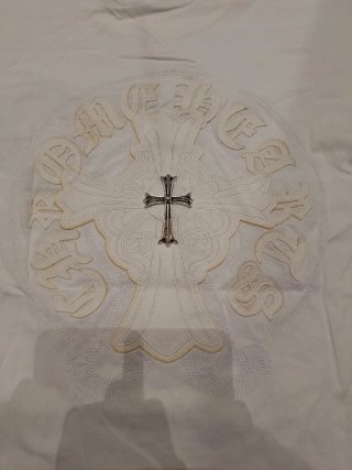 T-shirt Chrome Hearts bianca
