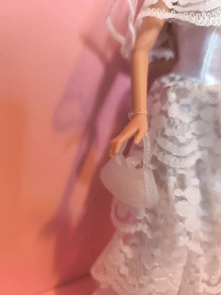 Barbie, abito da sposa - Completo.