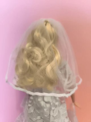Barbie, abito da sposa - Completo.