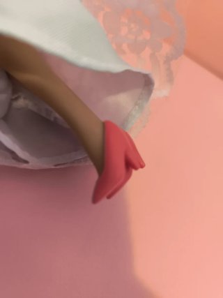 Barbie, abito da sposa - Completo.