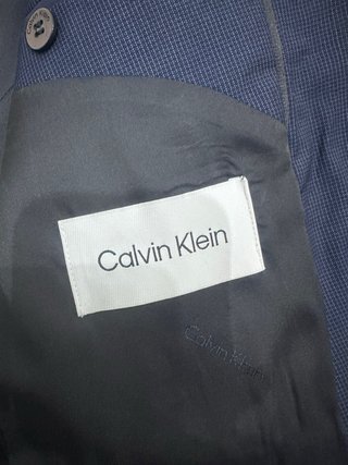 Traje Calvin Klein Azul Talla 44