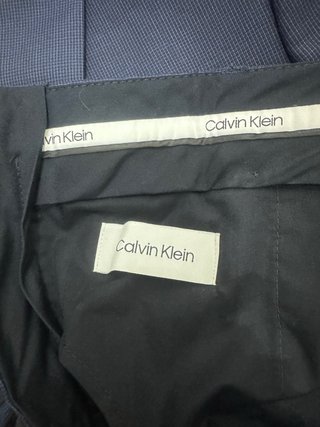 Traje Calvin Klein Azul Talla 44