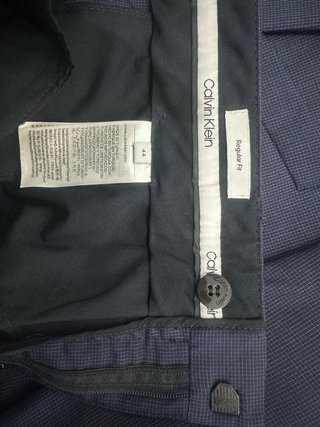 Traje Calvin Klein Azul Talla 44
