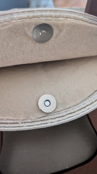 Pochette in paglia beige e marrone