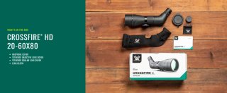 Telescopio Vortex Crossfire HD 20-60x80
