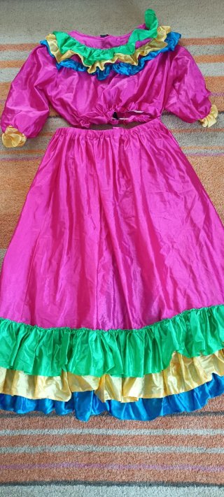 Traje Brasileña Multicolor Talla Única