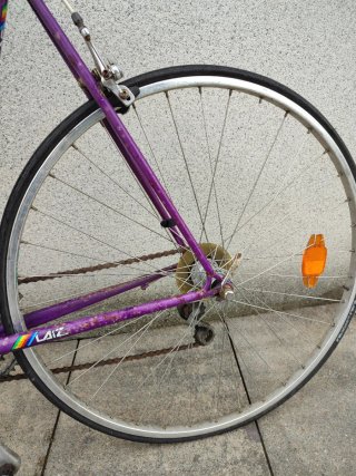 Bici carretera Vintage Morada