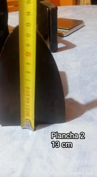 Plancha de hierro antigua