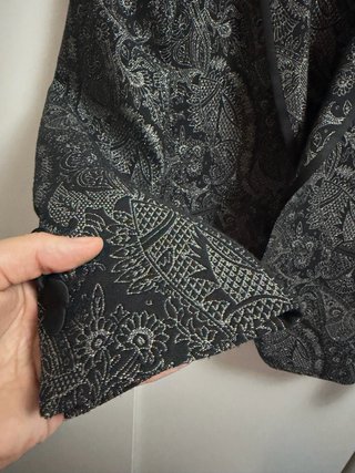 Traje Zara Negro/Plateado bodas o eventos