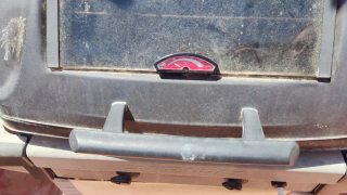 Barbacoa Gas y Piedra Volcánica